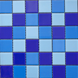 Gạch mosaic thủy tinh ốp bể bơi CQMST48058