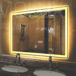 Gương đèn LED phòng tắm cao cấp chữ nhật MRGP-R502
