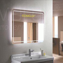 Gương LED bồn rửa mặt cao cấp hình chữ nhật MRGP-R504